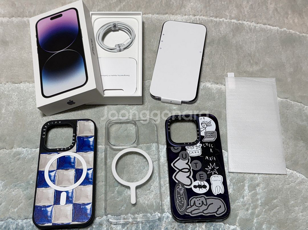 아이폰14프로 256g 딥퍼플--7