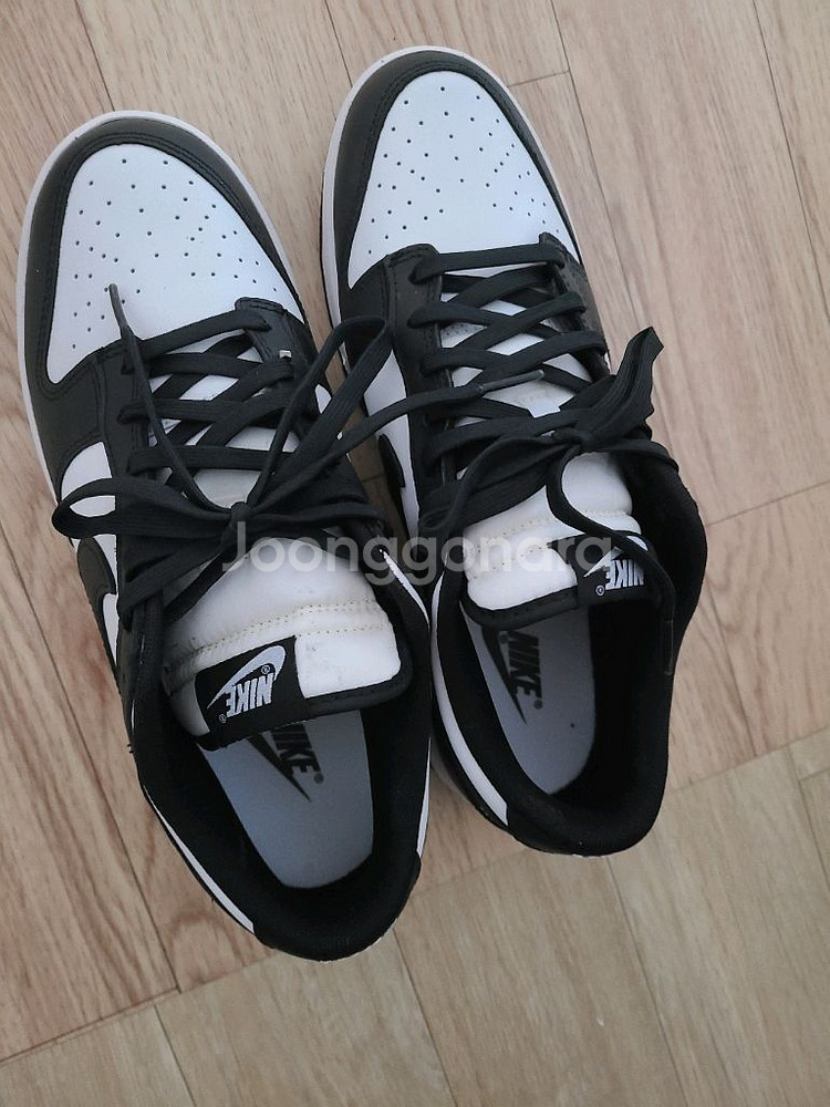 [새상품]나이키 덩크로우 범고래 275 팝니다--2