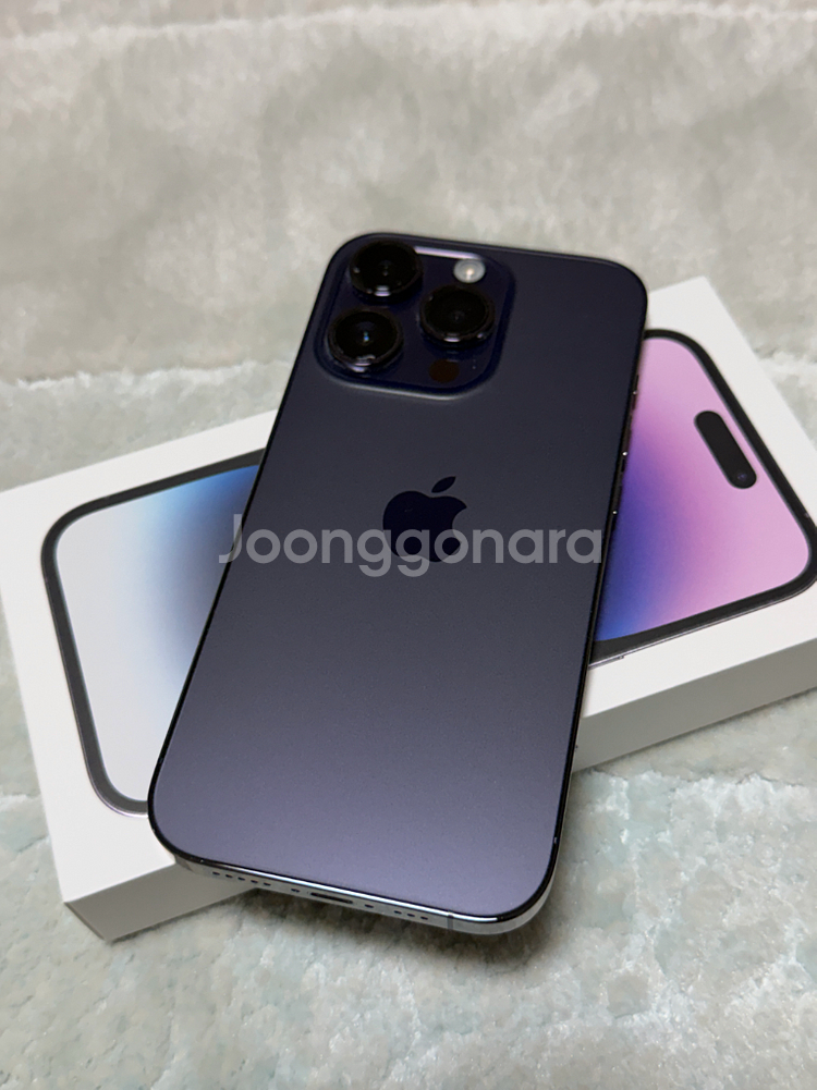 아이폰14프로 256g 딥퍼플--12