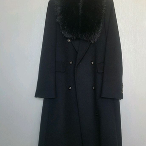 세루띠 등패딩 롱더블코트55