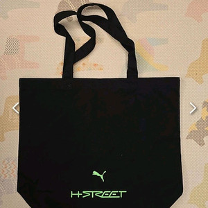 (새상품)푸마 H-STREET 블랙 토트백 42x40