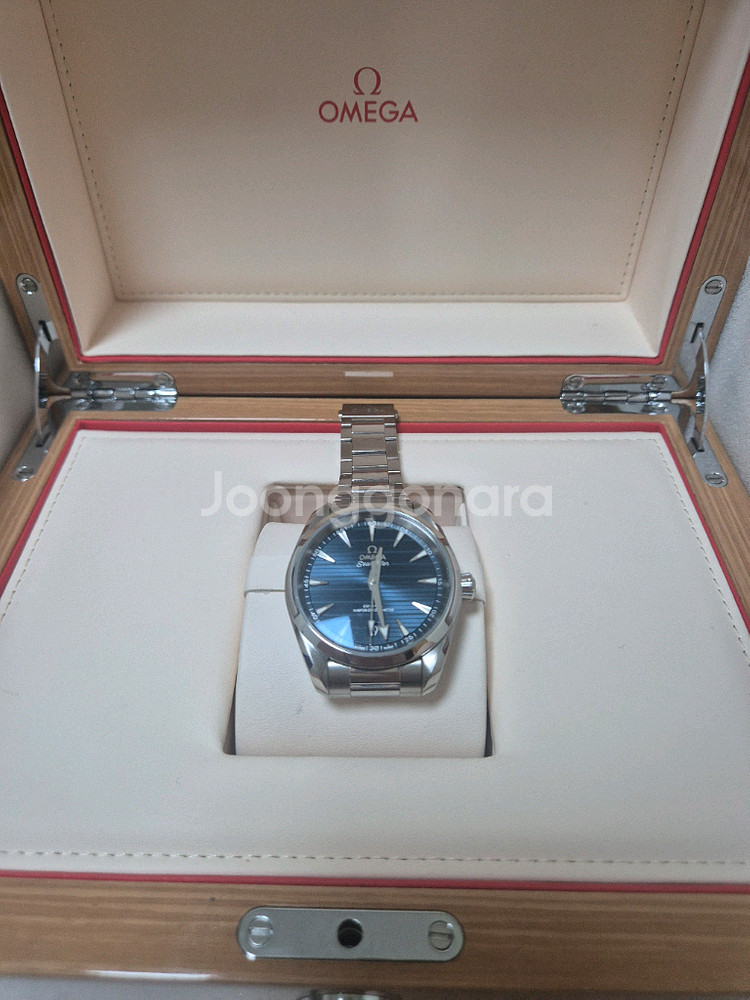 오메가 아쿠아테라 38 청판 s급--1