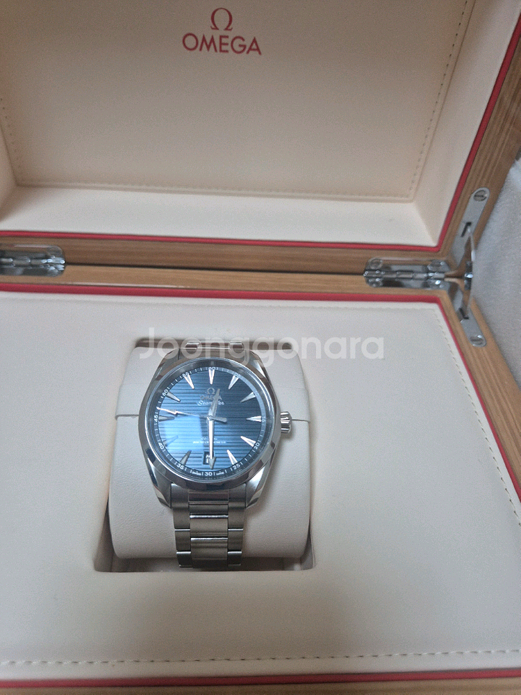 오메가 아쿠아테라 38 청판 s급--0