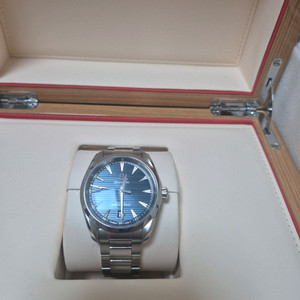 오메가 씨마스터 아쿠아테라 38 청판 s급