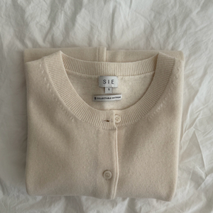 시에 SIE 메이울가디건 크림 S