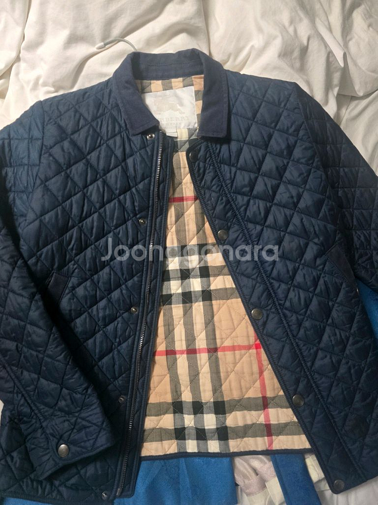 버버리12y퀼팅자켓--0