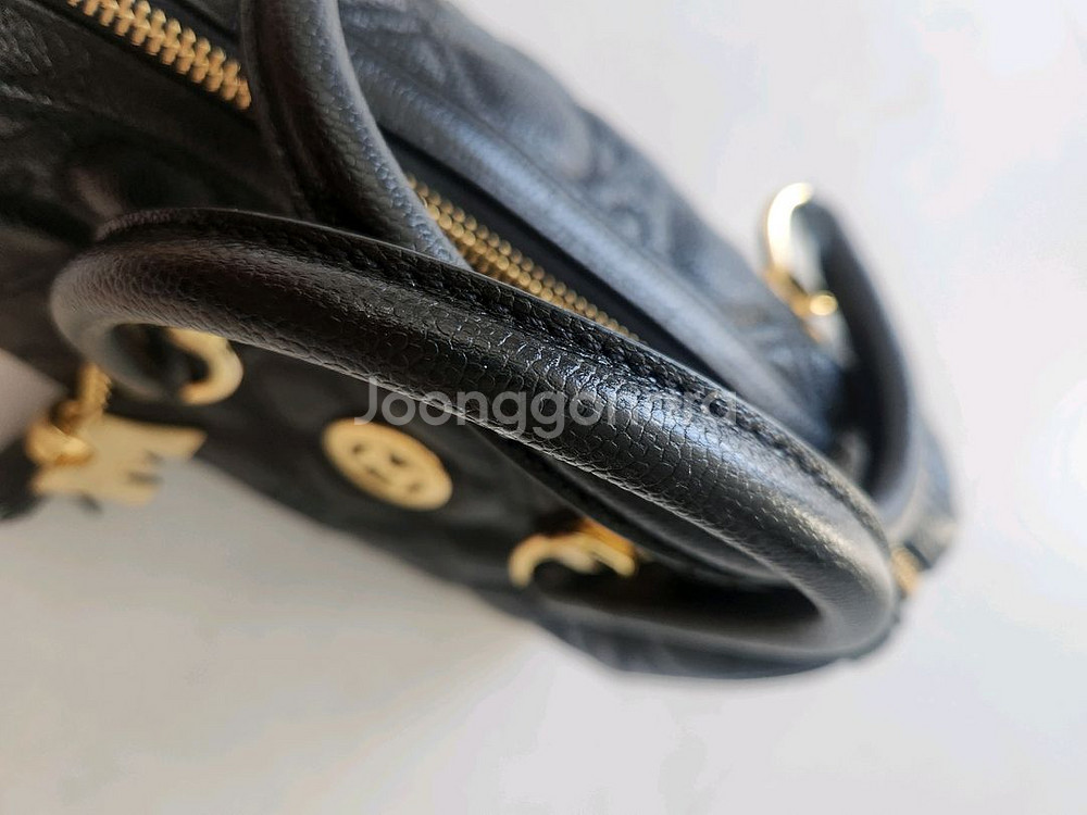 메트로시티 보스턴 퀼팅 핸드백--5