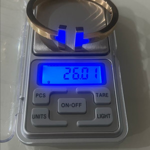 18k 핑크골드 팔찌