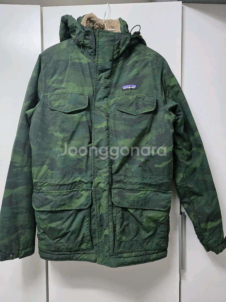 파타고니아 카모플라주 패딩 점퍼--0