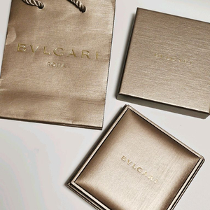 불가리 목걸이 케이스와 쇼핑백