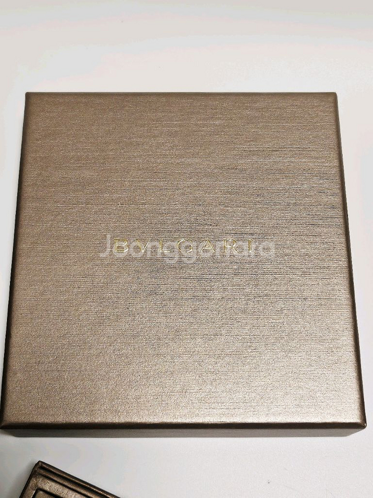 불가리 목걸이 케이스와 쇼핑백--1