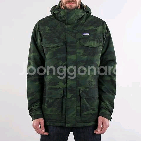 파타고니아 카모플라주 패딩 점퍼--5