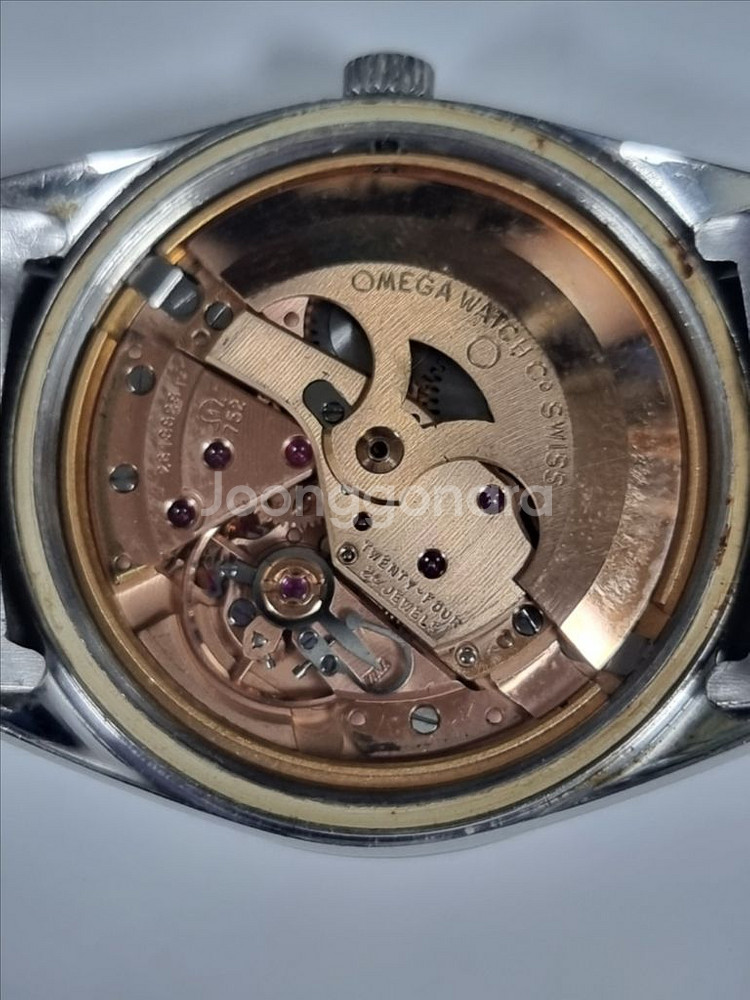 오메가 정품 빈티지 OMEGE 시마스터 은행잎 올제치--7