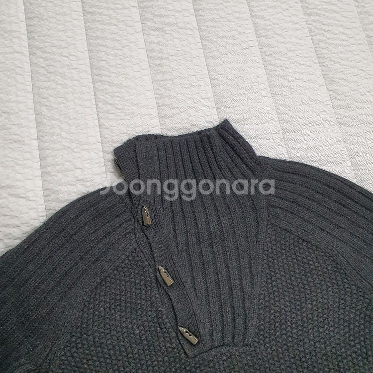 남자100 아르마니익스체인지 목폴라 니트--1