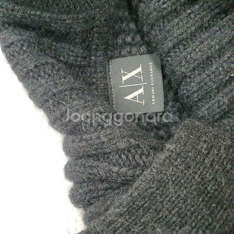 남자100 아르마니익스체인지 목폴라 니트--2