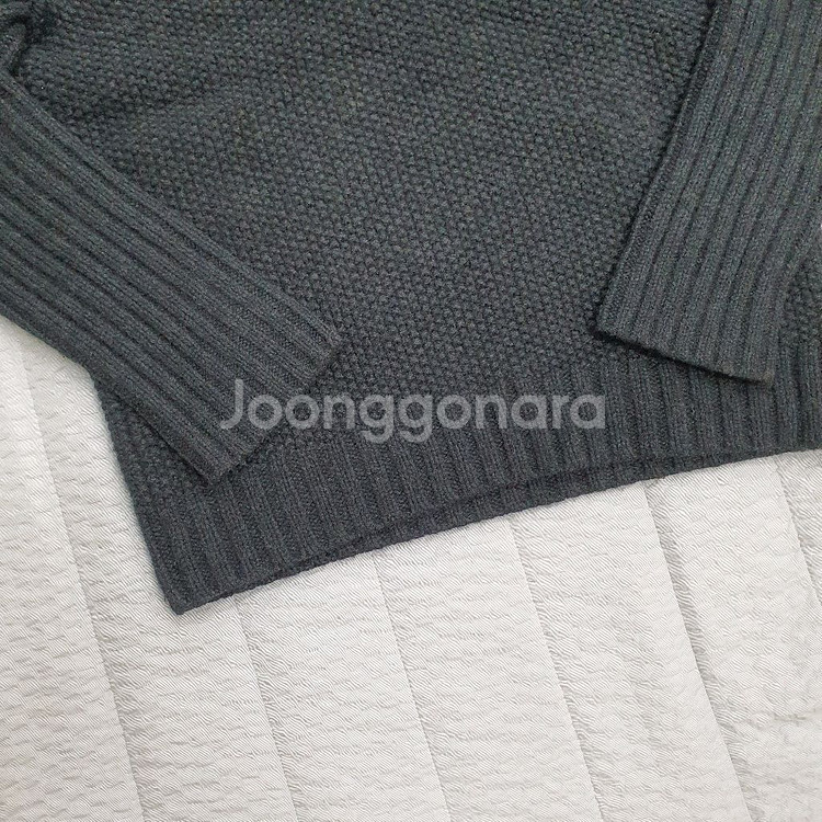 남자100 아르마니익스체인지 목폴라 니트--4