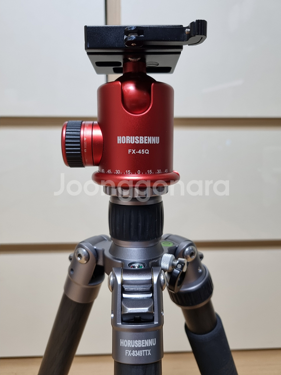 카본삼각대 호루스벤누 FX-8349TTX + FX-45Q 볼헤드--4