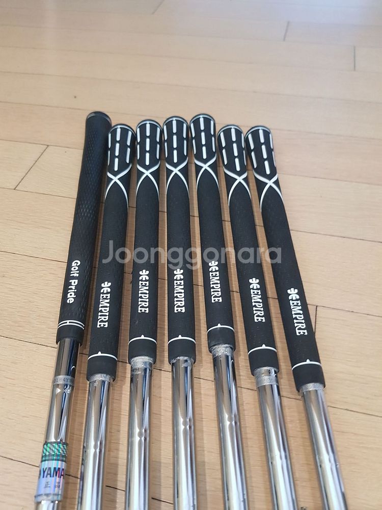 초급용 정품 야마하 D Steel 4~P 아이언 7개세트 판매해요.--9