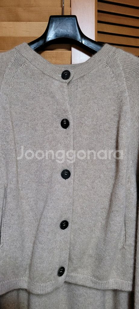 24 더캐시미어 라운지 가디건 원피스 세트 판매완료--3