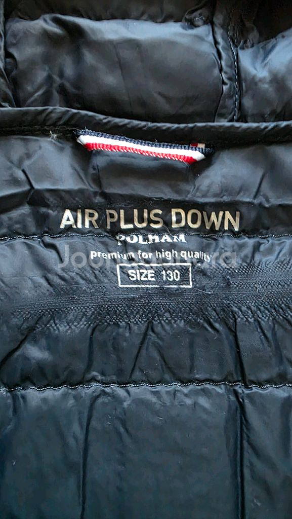 폴햄 경량 패딩 점퍼 130 오리털--3