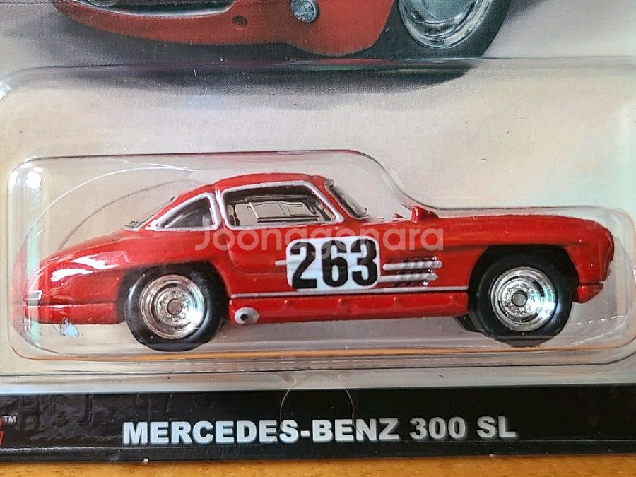 핫휠 프리미엄 메르세데스 벤츠 300 SL 미가봉--1
