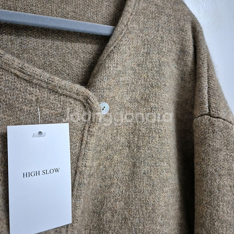 울 니트 셋업 (가디건+스커트)--3