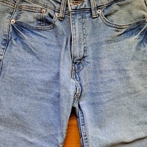 지오지아 청바지 남성 테이퍼드 미라클 데님 팬츠_AEF1DP1101 라이트블루 78사이즈