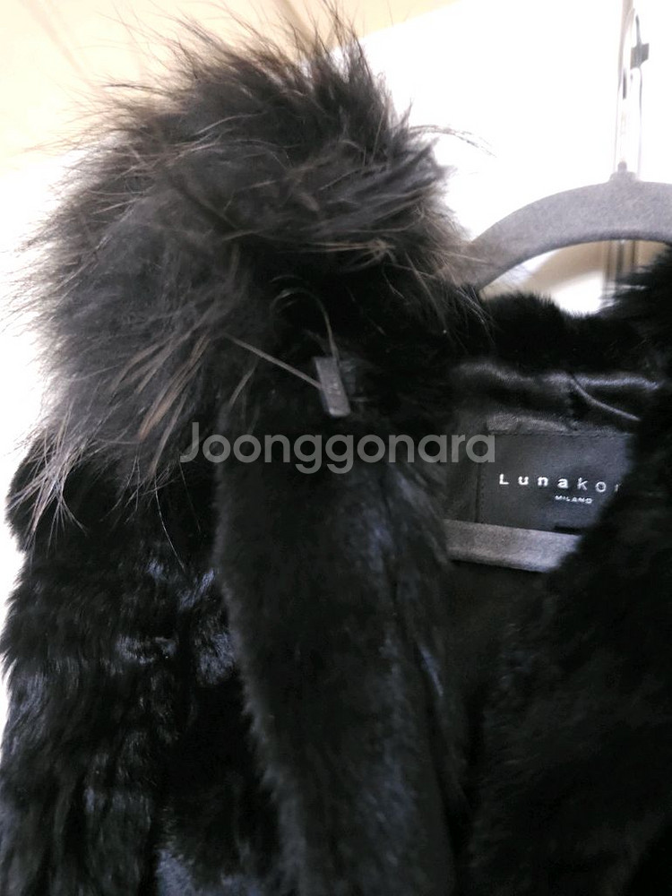 루나코어스 라쿤퍼 토끼털 롱 베스트--3