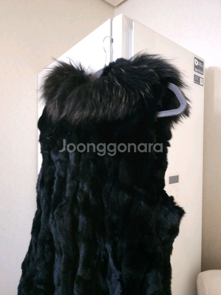 루나코어스 라쿤퍼 토끼털 롱 베스트--2