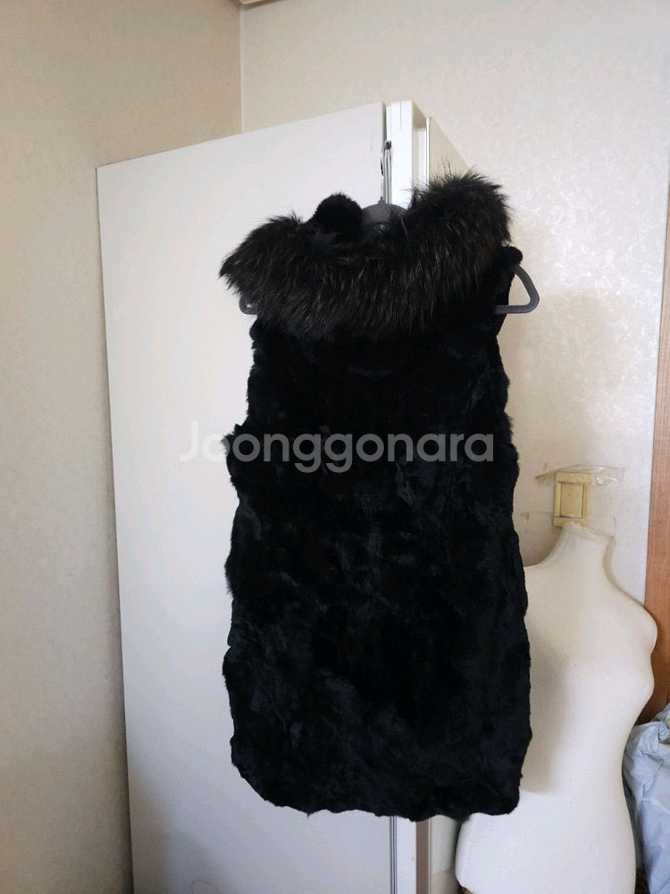 루나코어스 라쿤퍼 토끼털 롱 베스트--1