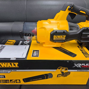 디월트 대포 송풍기 베어툴(세차, 낙엽, 제설) S급