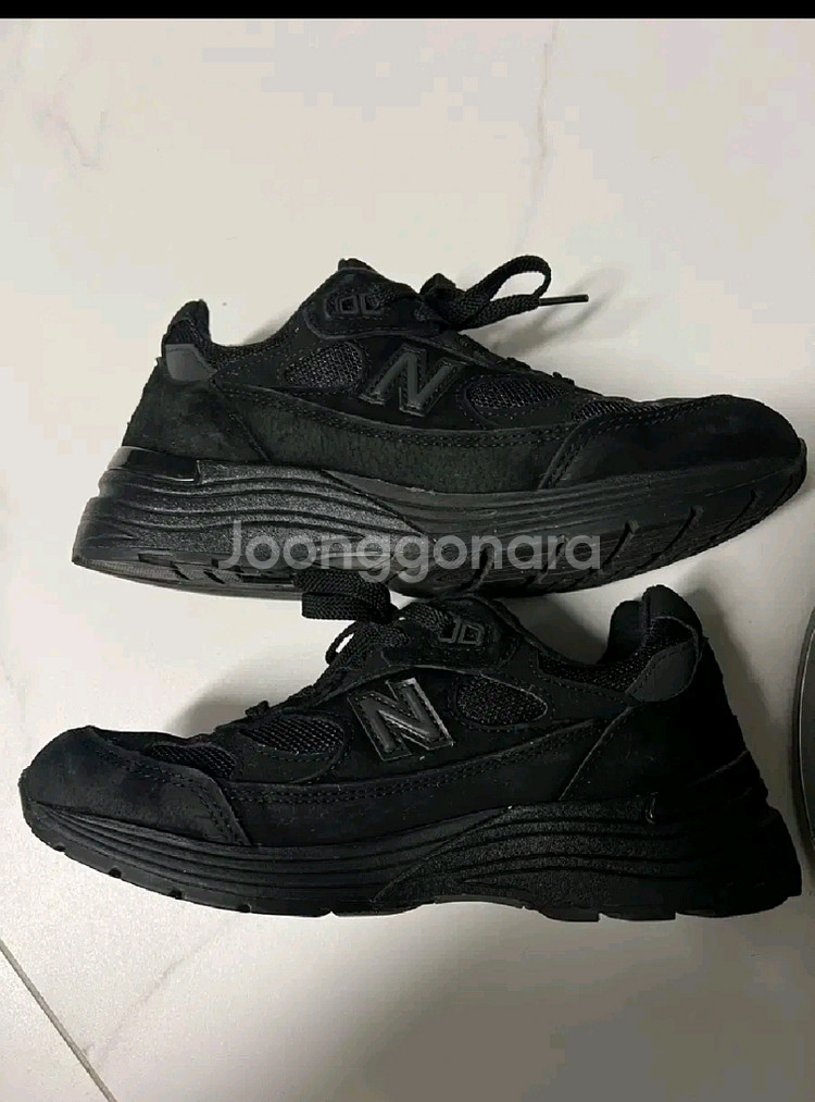뉴발란스 992 코어블랙 285--2