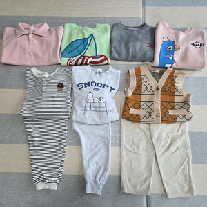 여아 95 브랜드 의류 세트