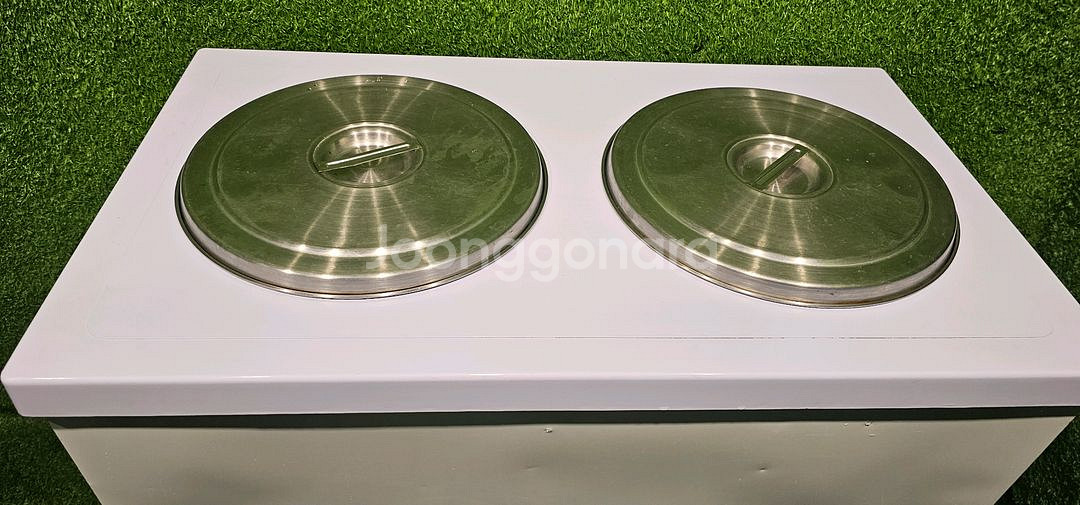 우성 2말 2구 육수 냉장고 팝니다--1