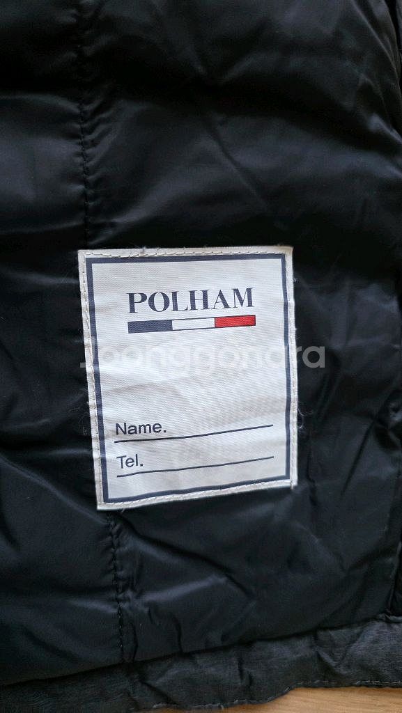 폴햄 다운경량패딩 조끼 130 오리털--3