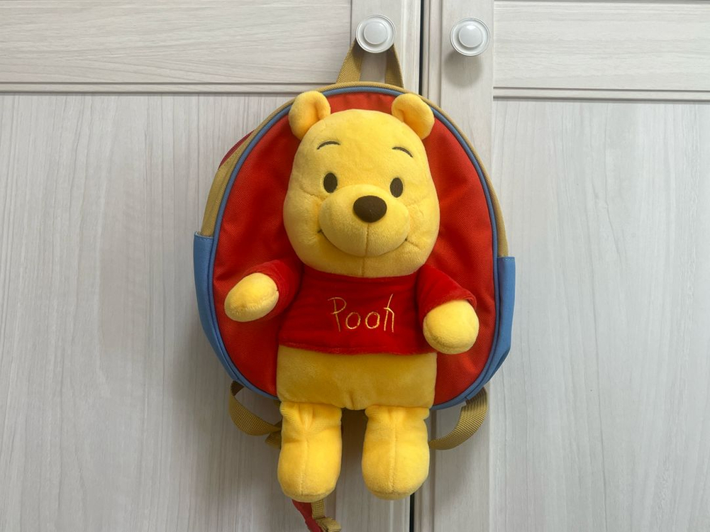 곰돌이 푸 백팩 (쌍둥이가방) 디즈니 정품--1