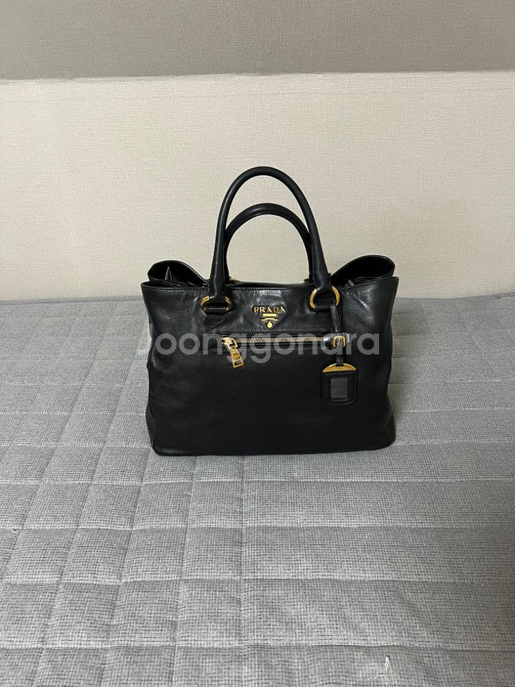 정품 프라다 토트백 숄더백 여자 가방--1