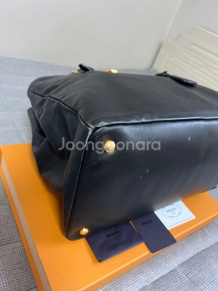 정품 프라다 토트백 숄더백 여자 가방--6