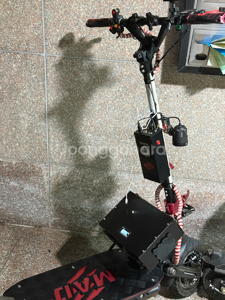 듀얼트론 썬더 기함급 전동 킥보드(주행보밧추가)--0