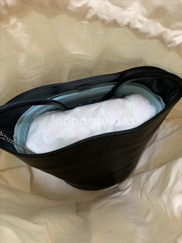 [1회사용]미닛뮤트 토보백 블랙+사몰가 이너백--1