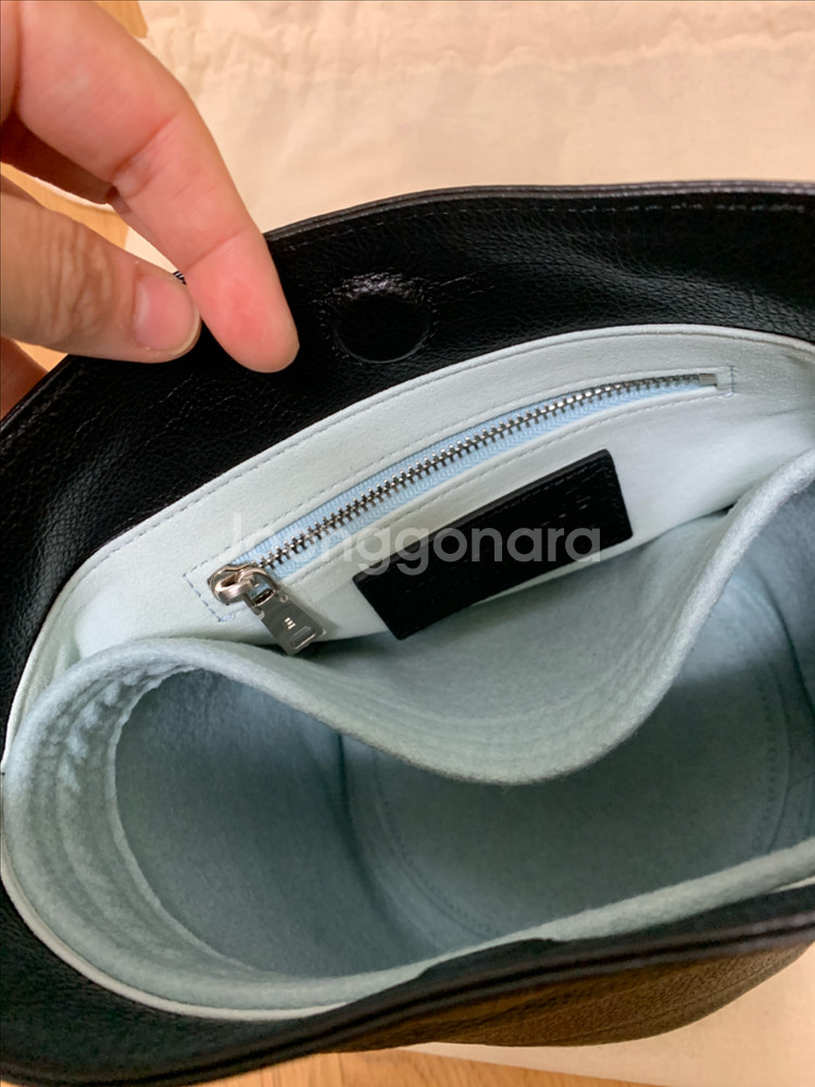 [1회사용]미닛뮤트 토보백 블랙+사몰가 이너백--4