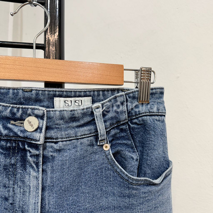 (61-90)한섬 sjsj스판데님 청바지 중청바지 3767--1
