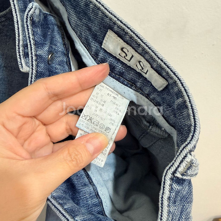 (61-90)한섬 sjsj스판데님 청바지 중청바지 3767--3
