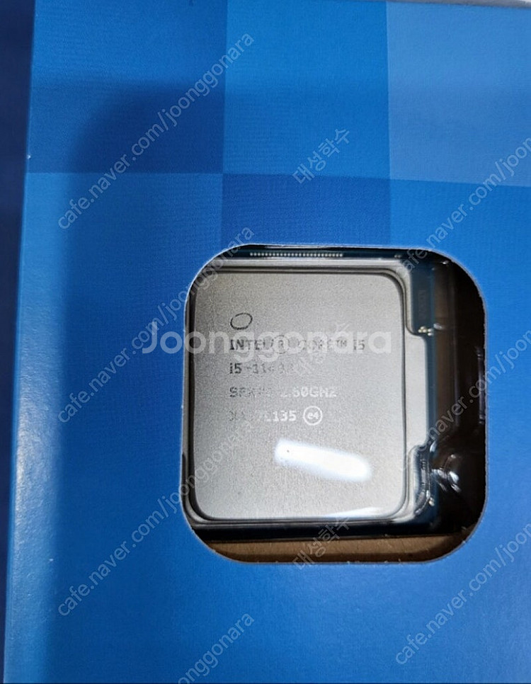 인텔 intel i5-11400Cpu--1