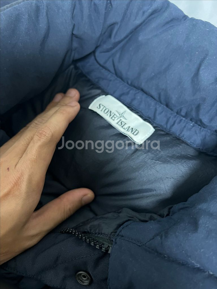 19fw 스톤아일랜드 우원재 크링클랩스 패딩 s--4