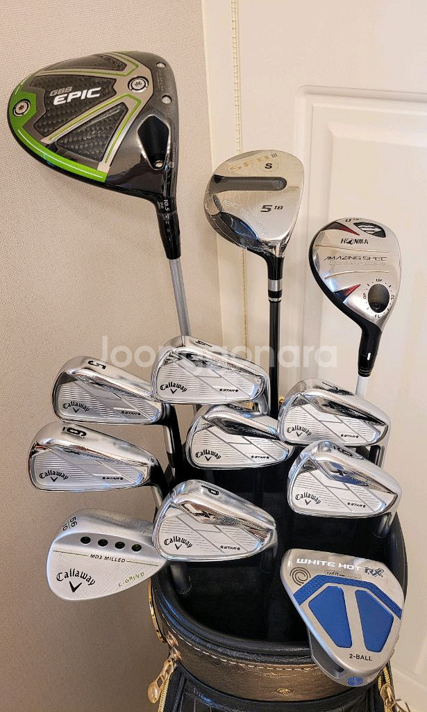 + 캘러웨이 + 남성용 골프채 풀세트--1