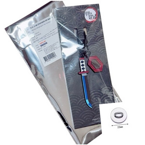 메가박스 귀멸의칼날 일륜도 키링 기유 + 폰부착고리