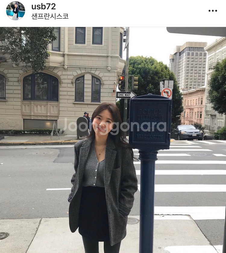 코드유 해리스트위드 자켓--0