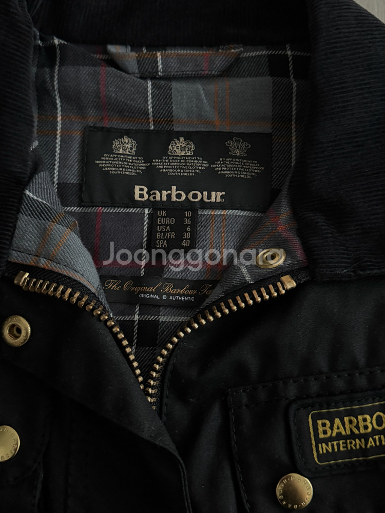 바버 인터네셔널 자켓 (여성)--1