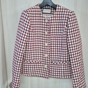 모조에스핀 보석단추 반코트